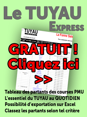 Lettre d'infos turf LeTuyau.fr
